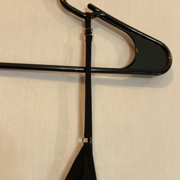 Gary Graham Silk Black Slip Dress Size M/L - Picture 9 of 9